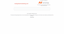Desktop Screenshot of markgrahammarketing.com